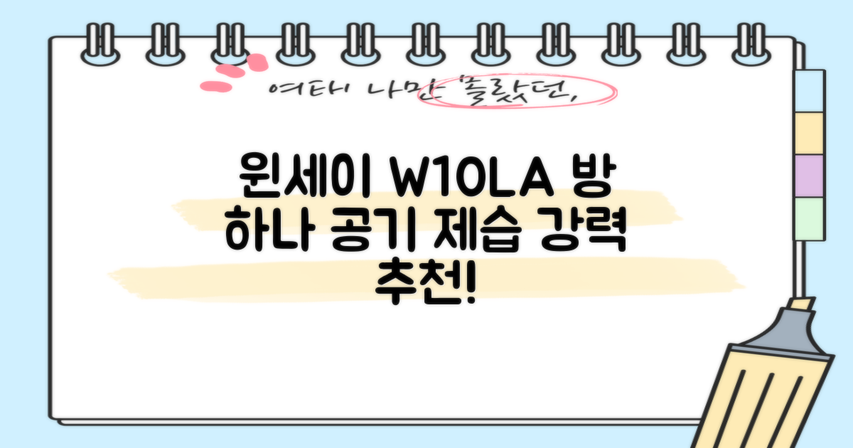 윈세이 인버터 방하나 공기청정 제습기 10L W10LA 추천 리뷰